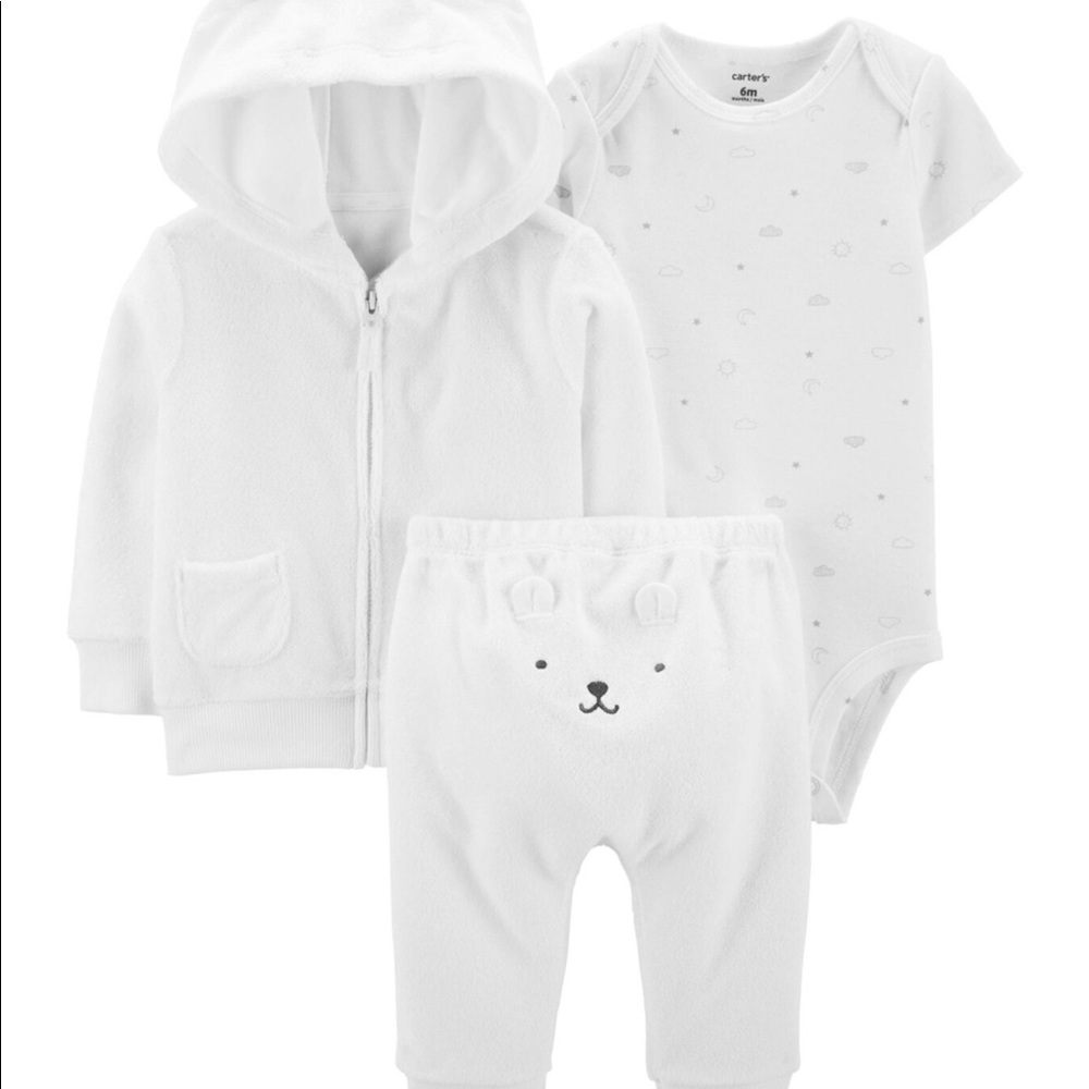 Carters three-piece baby set
